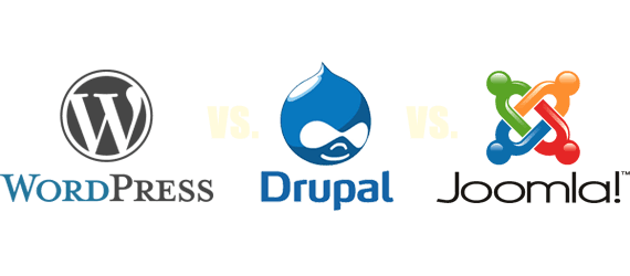 Joomla vs. Drupal vs. Wordpress