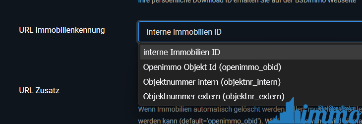 BSDimmo Objekt-ID