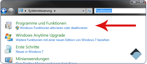 FAQ Windows Funktionen