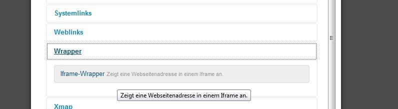 iframe in Joomla