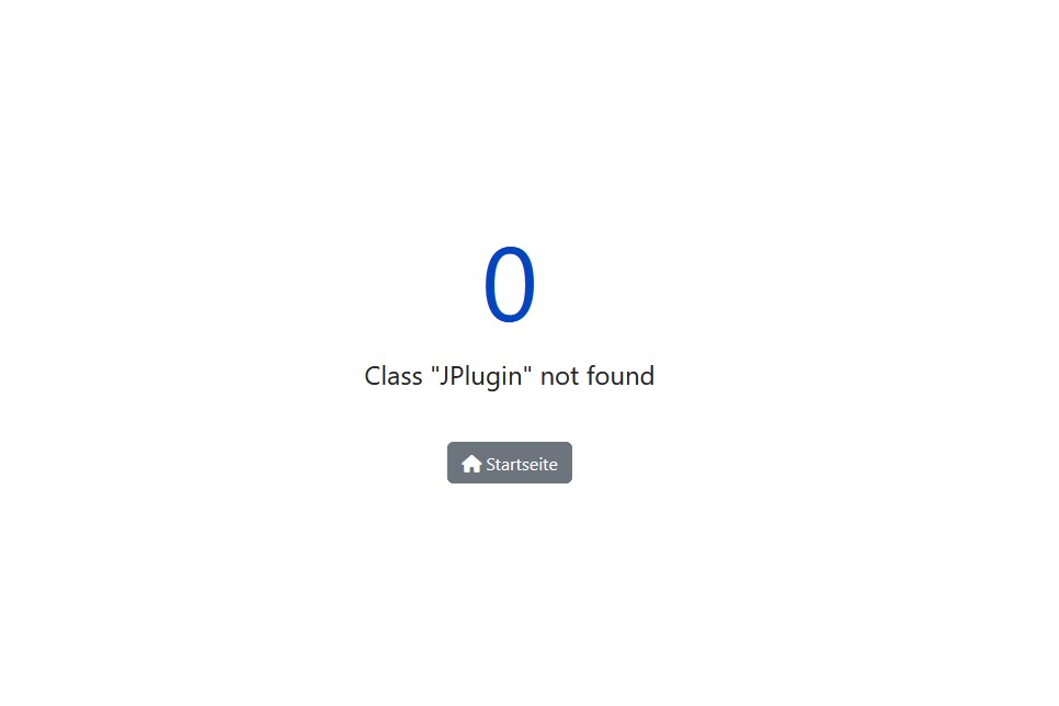 Joomla Error - Class JPlugin not found