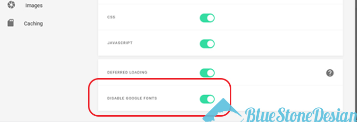 joomla gridbox disable google fonts