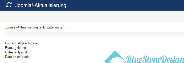 Fehler bei Joomla Aktualisierung