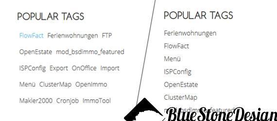 Joomla Tags Module Tagcloud