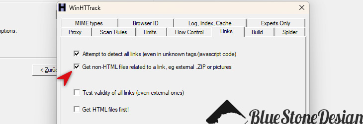 winttrack mirror error external links