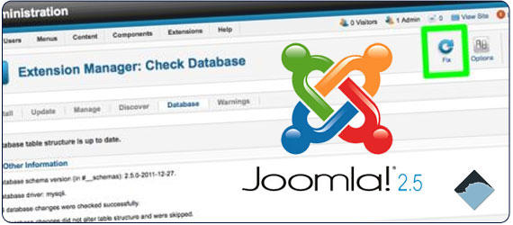 Joomla 2.5 Update