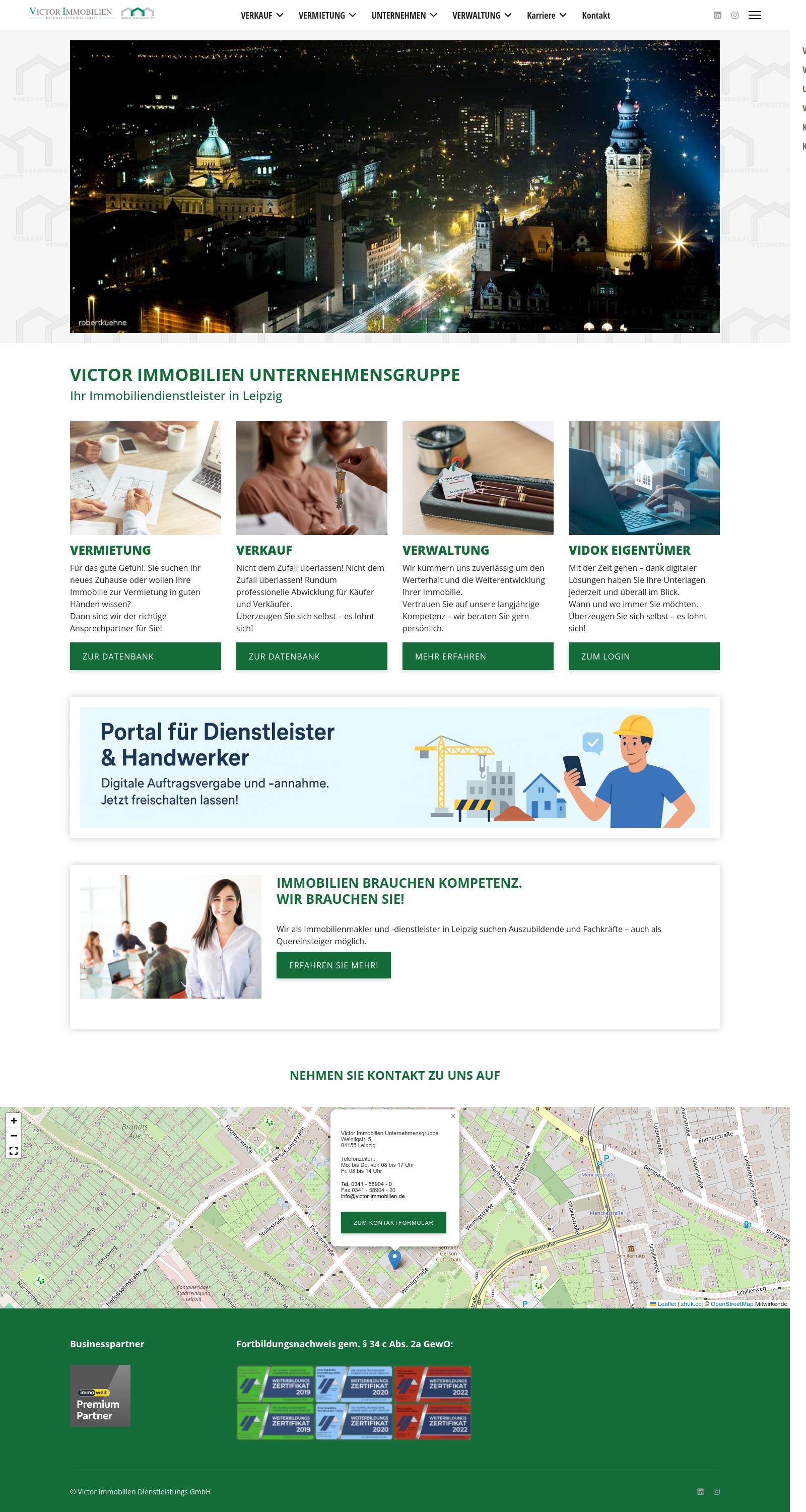 Victor Immobilien Leipzig