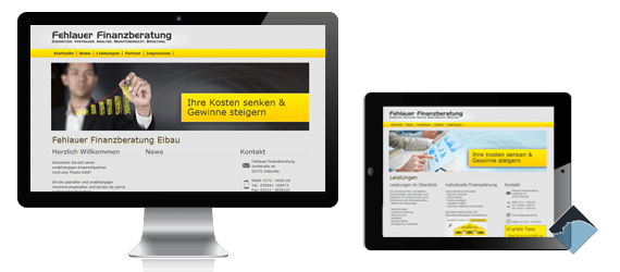 Webdesign Fehlauer Finanz