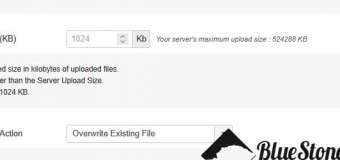 JCE Fileupload maximum 1024kb
