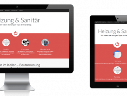 Webdesign Heizung & Sanitär